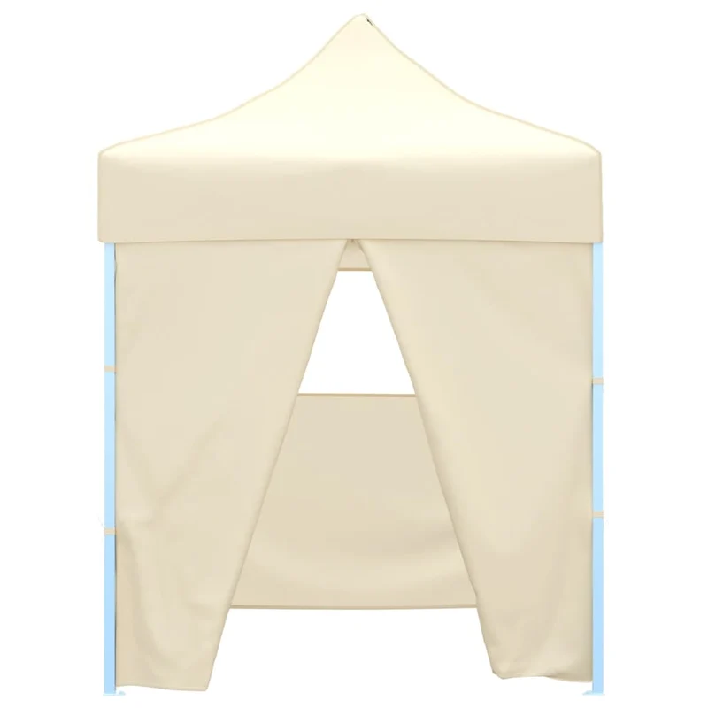 Partytent Met 4 Zijwanden Inklapbaar 2X2 M Staal