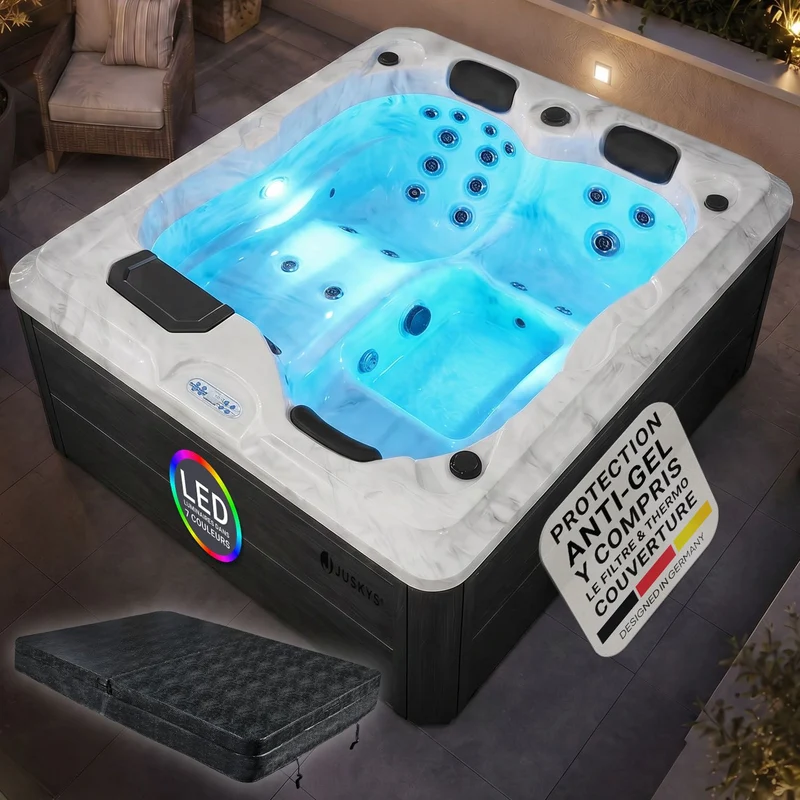 Spa extérieur Oasis – jets de massage