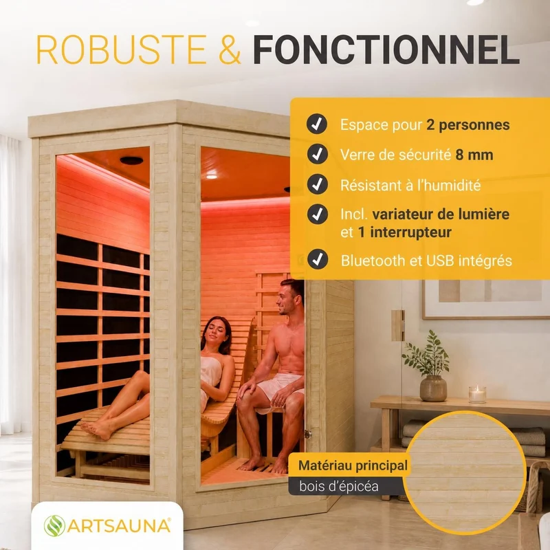 Sauna infrarouge Kolding