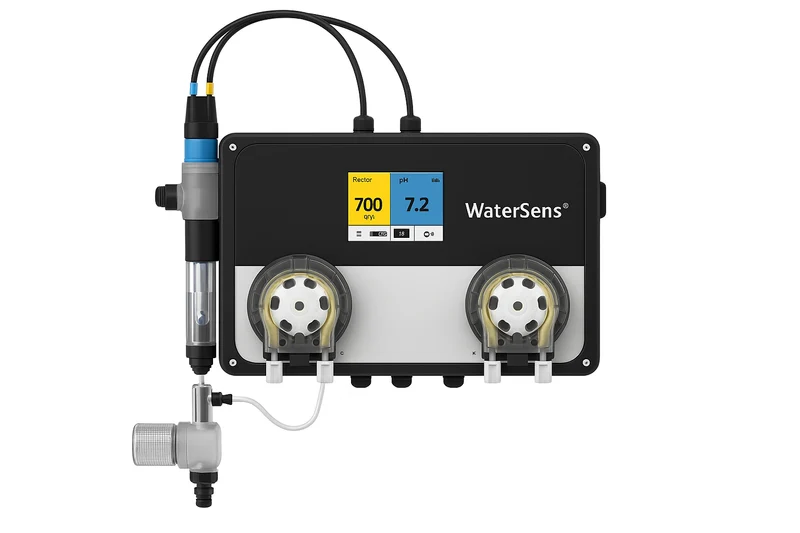 Contrôle pH Watersens NET - sondes incluses - analyse automatique - régulation précise
