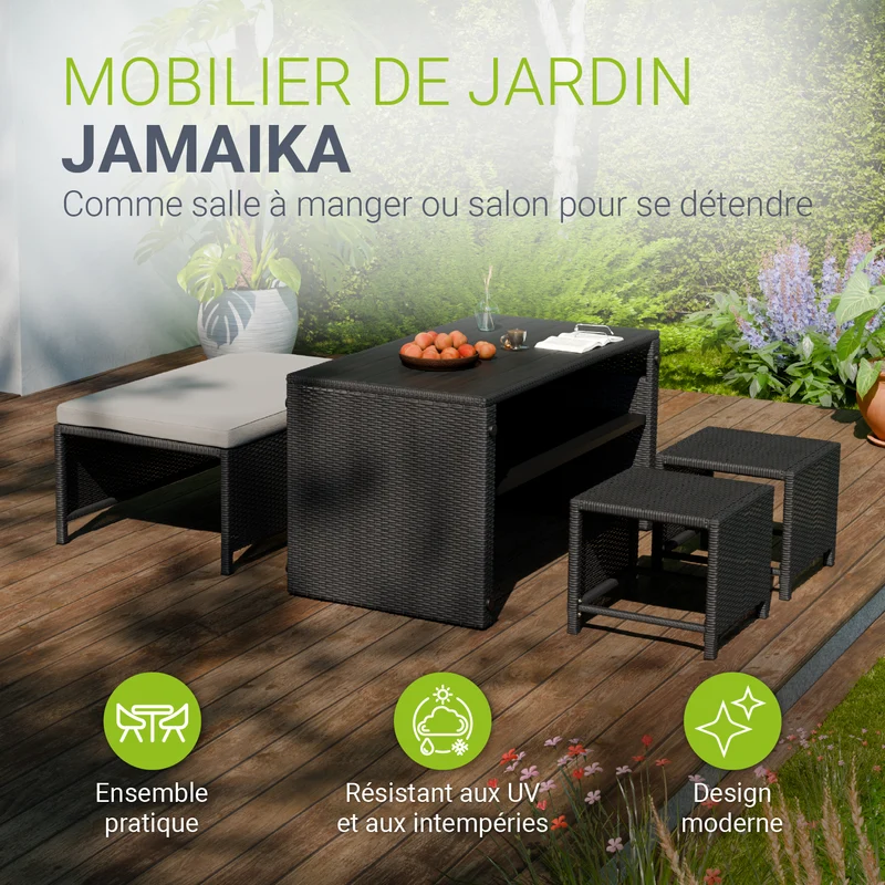 Salon de jardin Jamaica