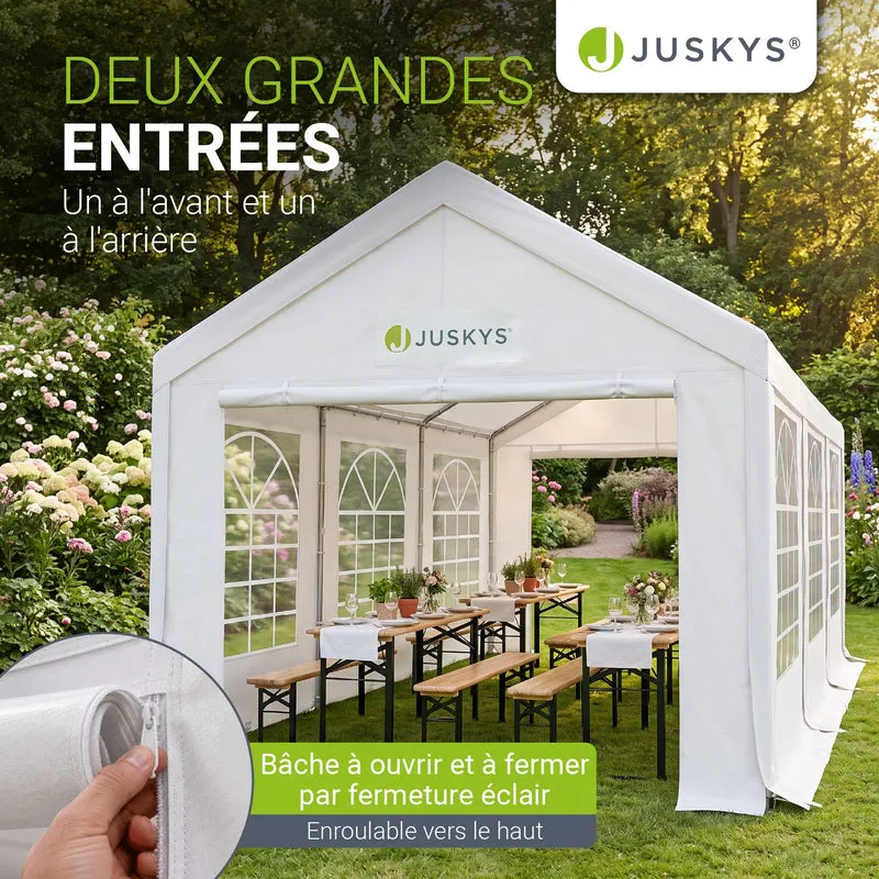 Tente de réception Gala – toile PE avec parois – 6 tailles