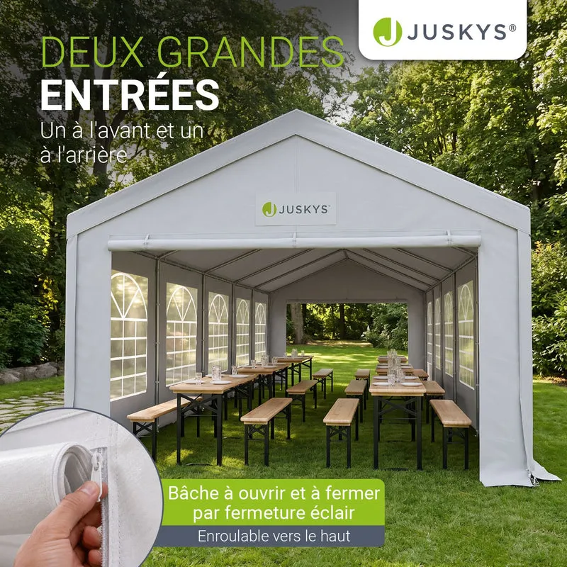 Tente de réception Gala – toile PE avec parois – 6 tailles