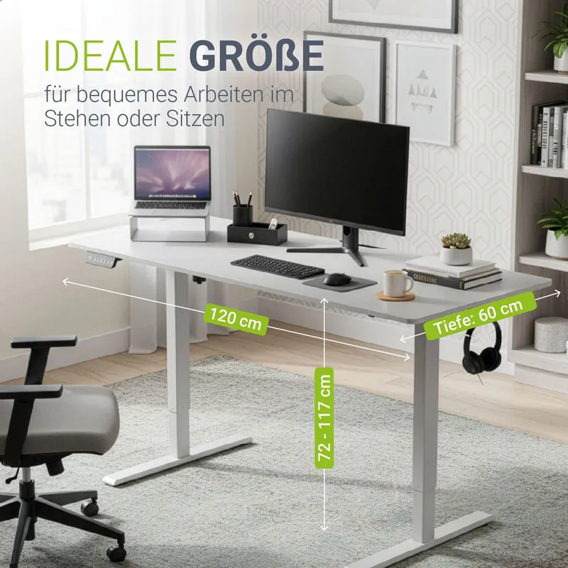 Bureau assis-debout électrique Office Stand – 2 coloris