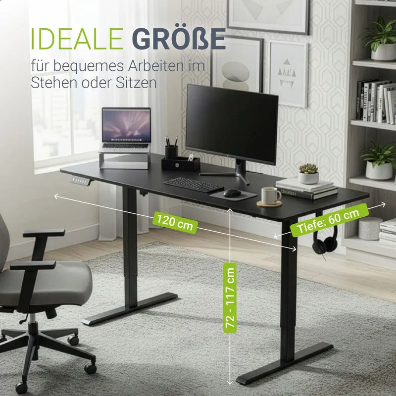 Bureau assis-debout électrique Office Stand – 2 coloris