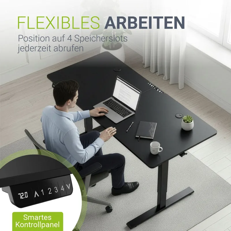 Bureau assis-debout électrique Office Stand – 2 coloris