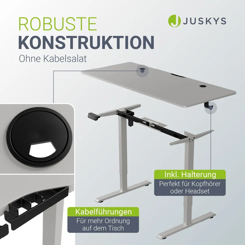 Bureau assis-debout électrique Office Stand – 2 coloris