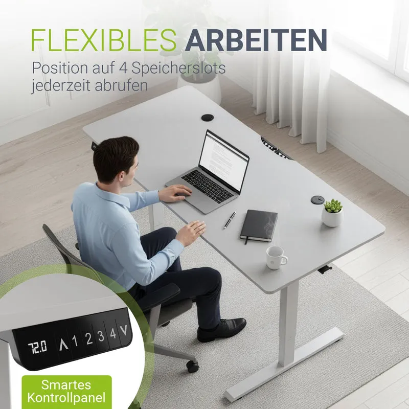 Bureau assis-debout électrique Office Stand – 2 coloris
