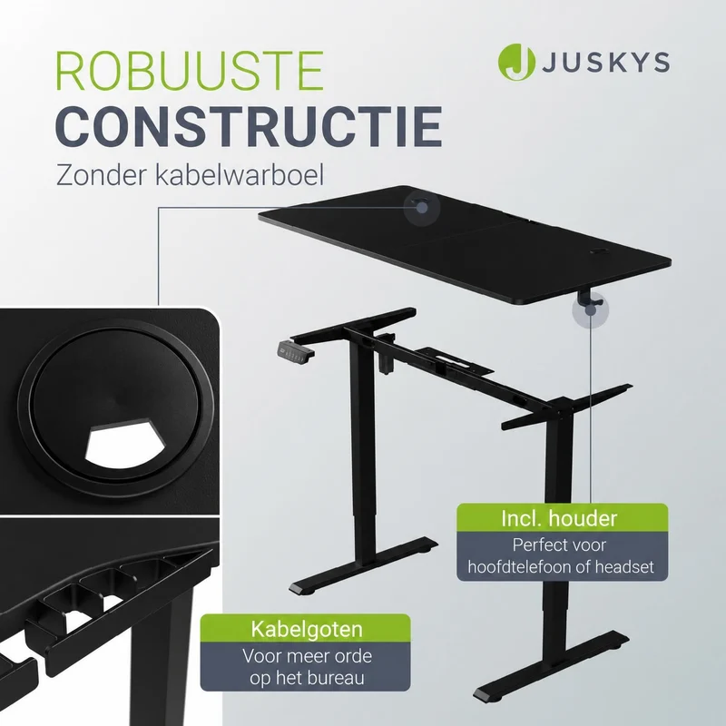 Bureau assis-debout électrique Office Stand – 2 coloris
