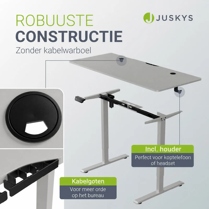 Bureau assis-debout électrique Office Stand – 2 coloris
