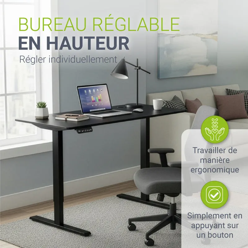 Bureau assis-debout électrique Office Stand – 2 coloris