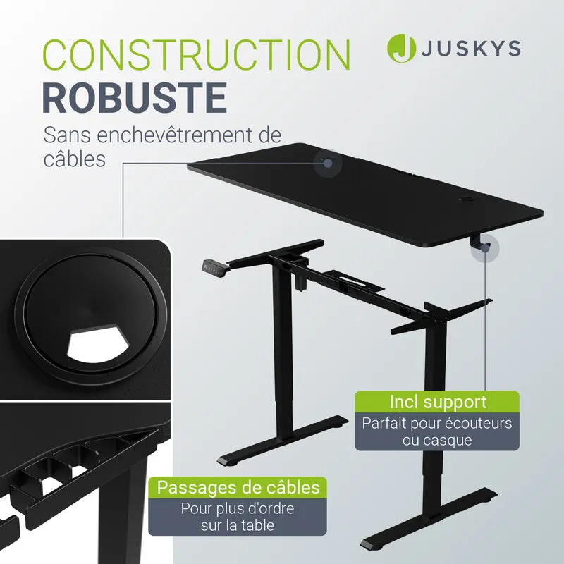 Bureau assis-debout électrique Office Stand – 2 coloris