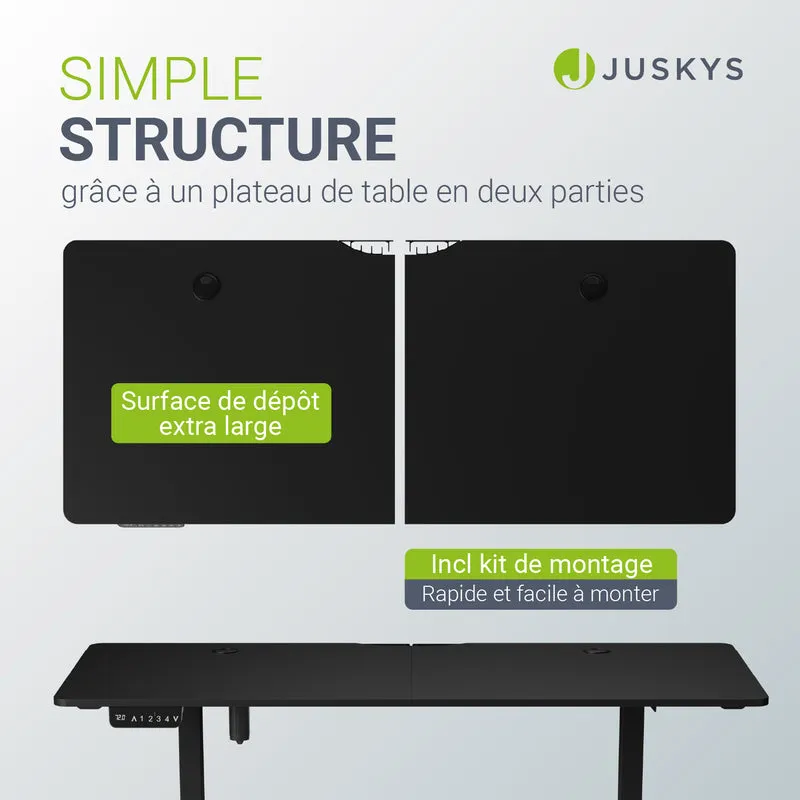 Bureau assis-debout électrique Office Stand – 2 coloris