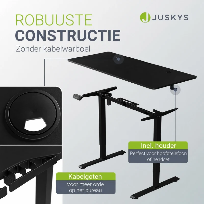 Bureau assis-debout électrique Office Stand – 2 coloris
