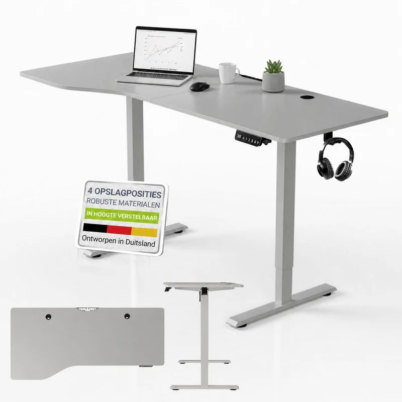 Bureau assis-debout électrique Office Stand – 2 coloris