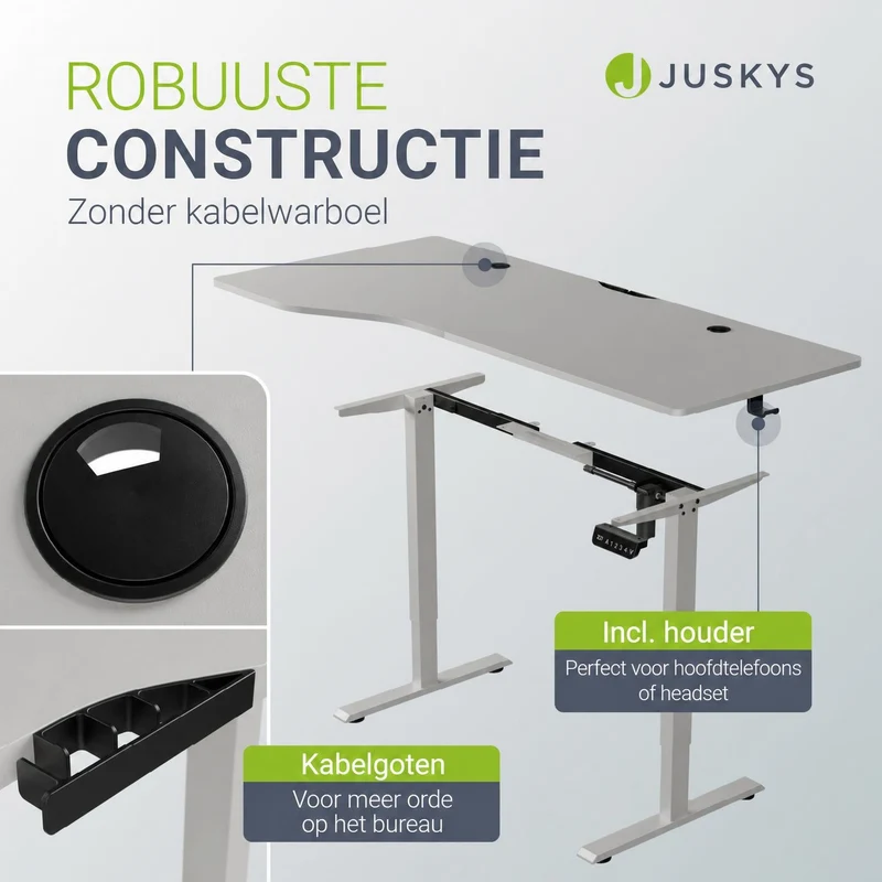 Bureau assis-debout électrique Office Stand – 2 coloris