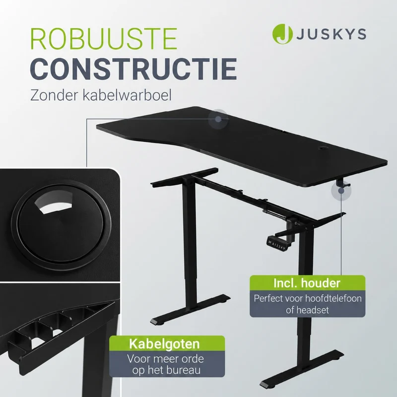Bureau assis-debout électrique Office Stand – 2 coloris