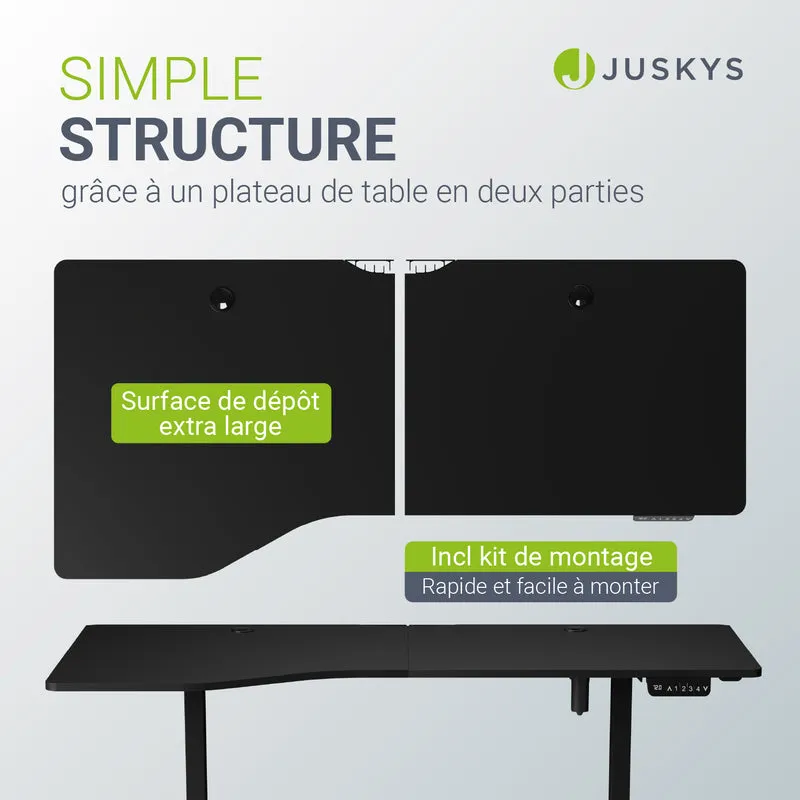 Bureau assis-debout électrique Office Stand – 2 coloris