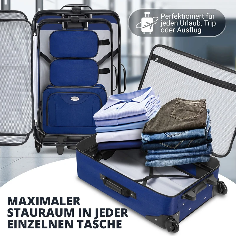 Ensemble de valises à roulettes de voyage Athènes