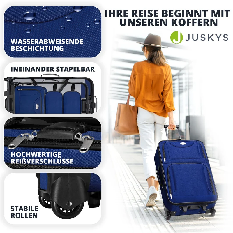 Ensemble de valises à roulettes de voyage Athènes