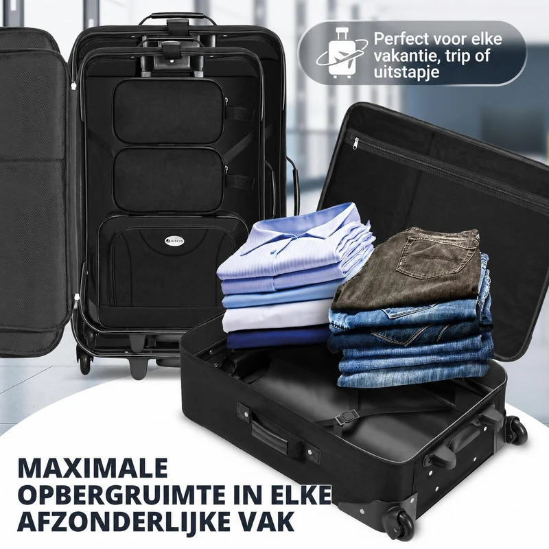 Ensemble de valises à roulettes de voyage Athènes