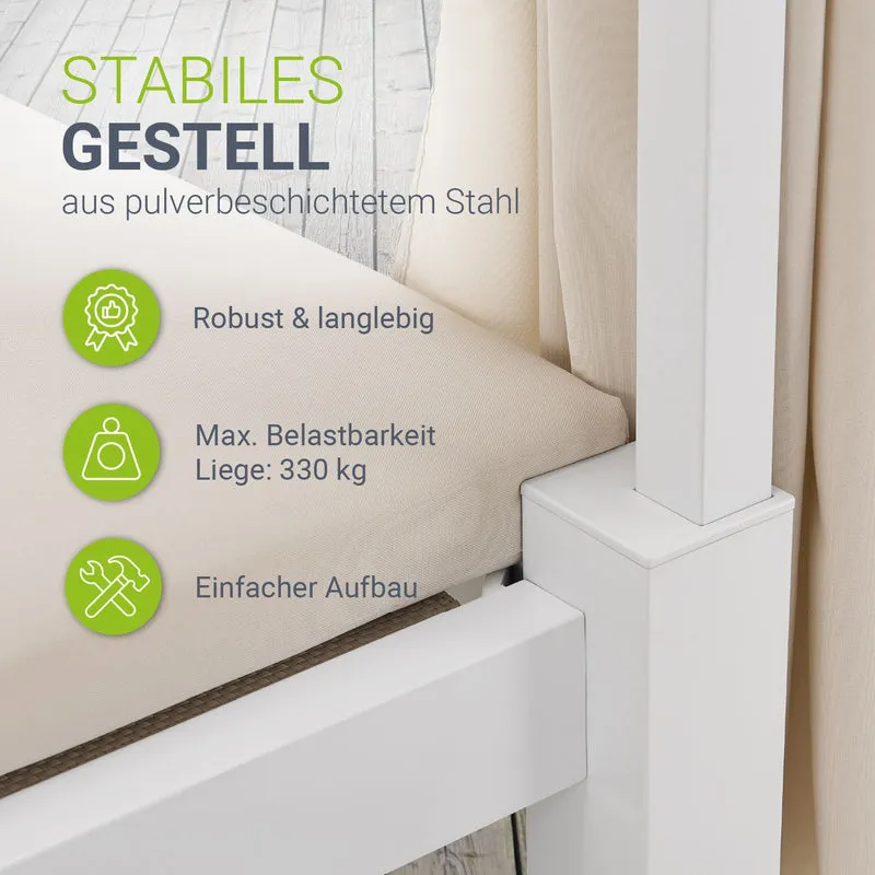 Bain de soleil double Kreta – avec toit et dossier réglable – 2 coloris