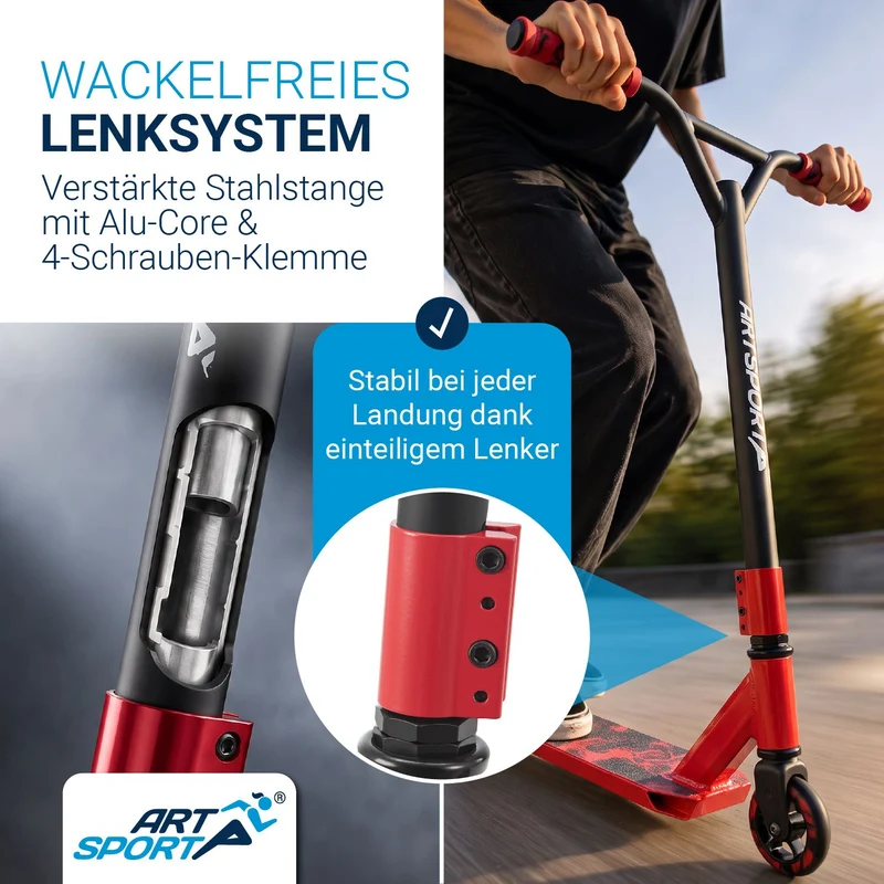 Trottinette freestyle enfant – dès 6 ans