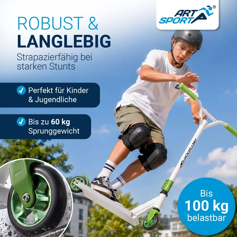 Trottinette freestyle enfant – dès 6 ans