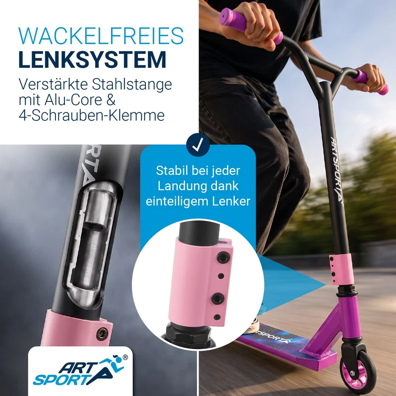 Trottinette freestyle enfant – dès 6 ans