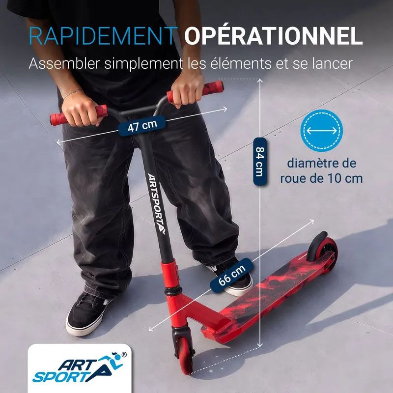 Trottinette freestyle enfant – dès 6 ans