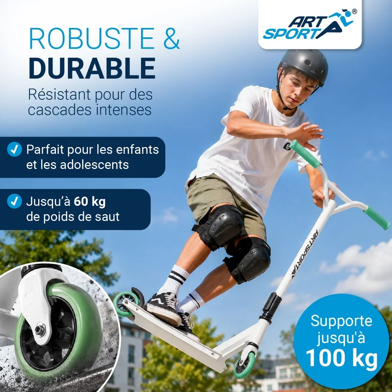 Trottinette freestyle enfant – dès 6 ans