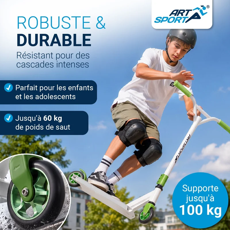 Trottinette freestyle enfant – dès 6 ans