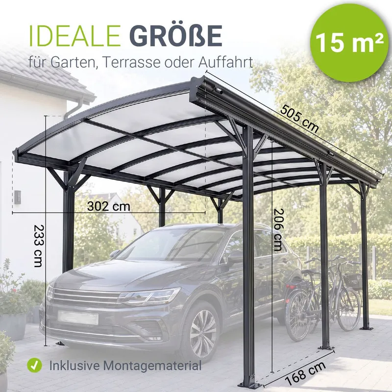 Carport 5x3 m - différents modèles