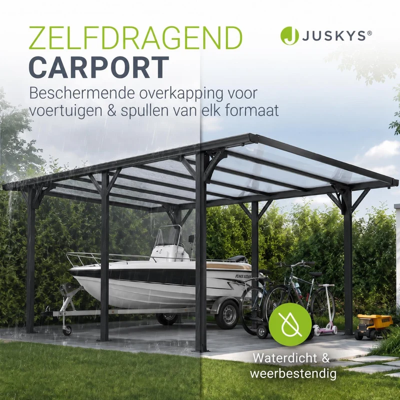 Carport 5x3 m - différents modèles