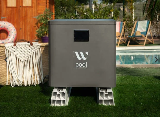 Pompe à chaleur design CUBE pour spa, petite piscine jusqu'à 20m3 - WARMPOOL