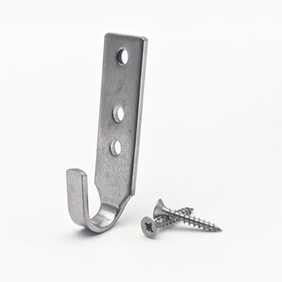 Fixation crochet inox pour bâche avec visserie (lot de 4)
