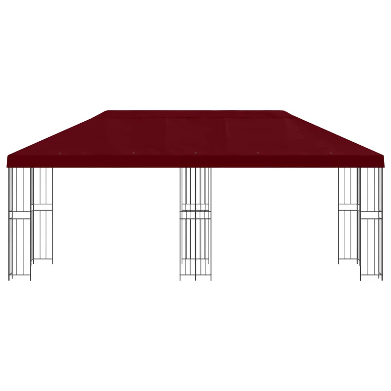 Tuinpaviljoen 6 X 3 M Polyester En Staal 190 Gsm