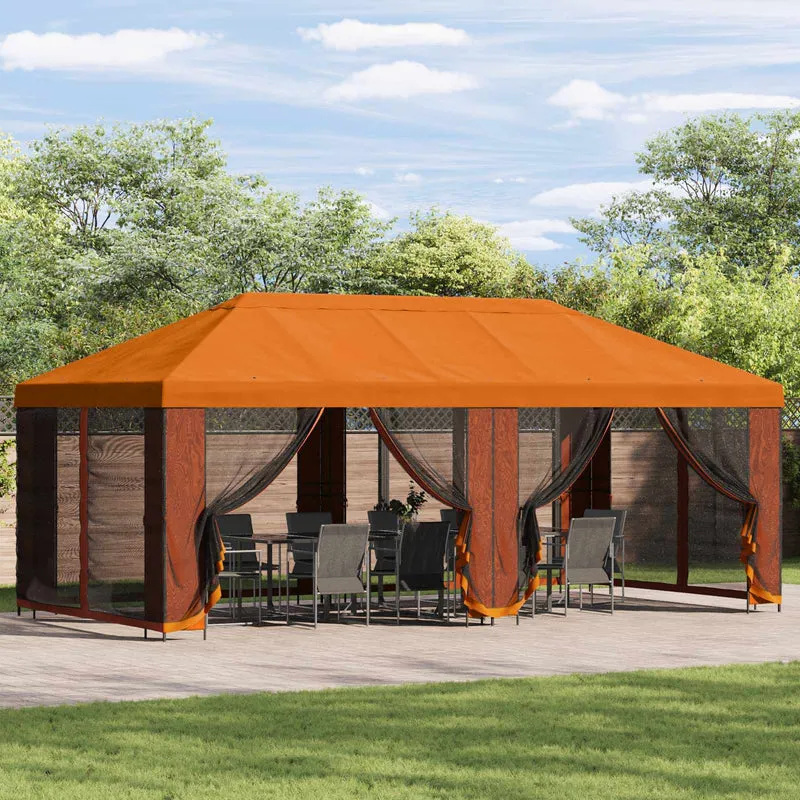 Tuinpaviljoen 6 X 3 M Polyester En Staal 190 Gsm