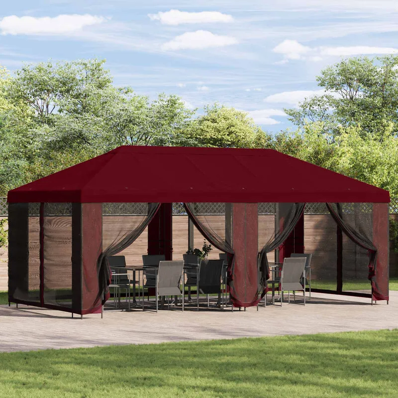Tuin Gazebo Met Zijwanden 6 X 3 M