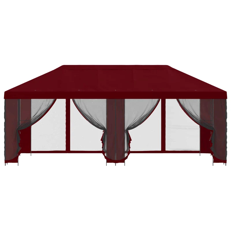 Tuin Gazebo Met Zijwanden 6 X 3 M