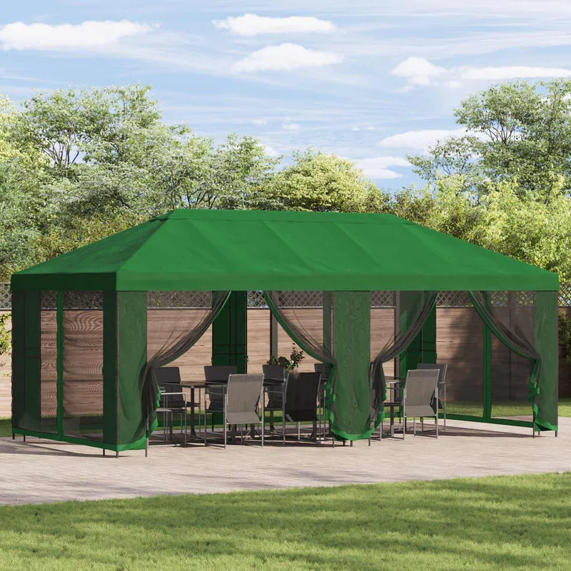 Tuin Gazebo Met Zijwanden 6 X 3 M