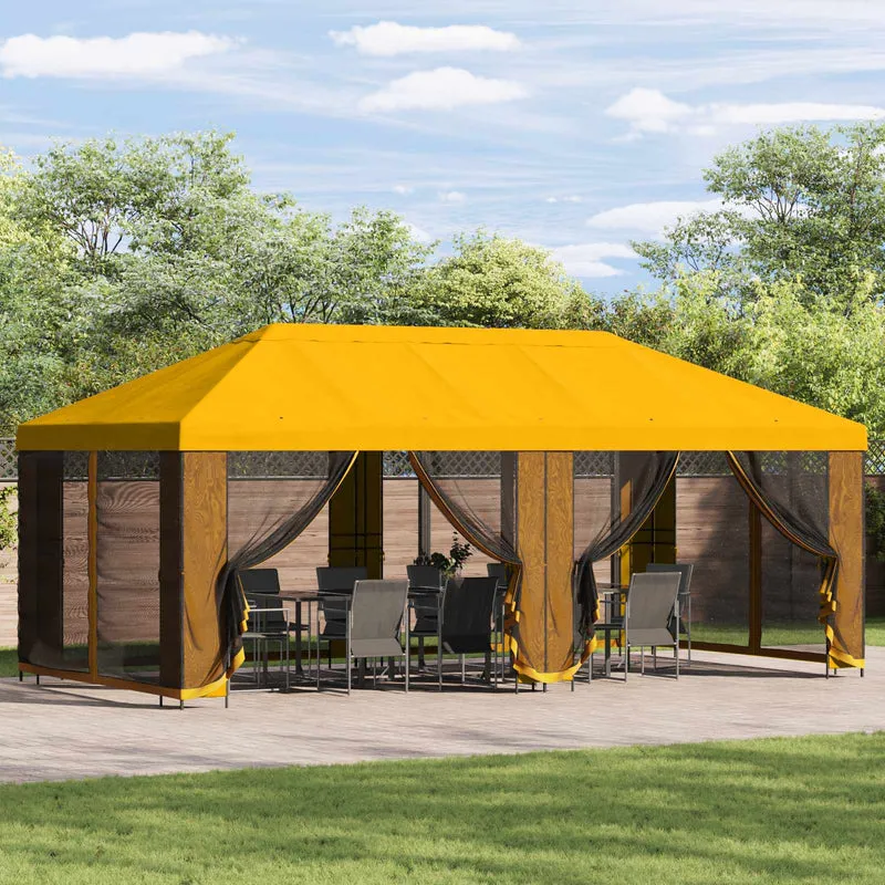 Tuin Gazebo Met Zijwanden 6 X 3 M