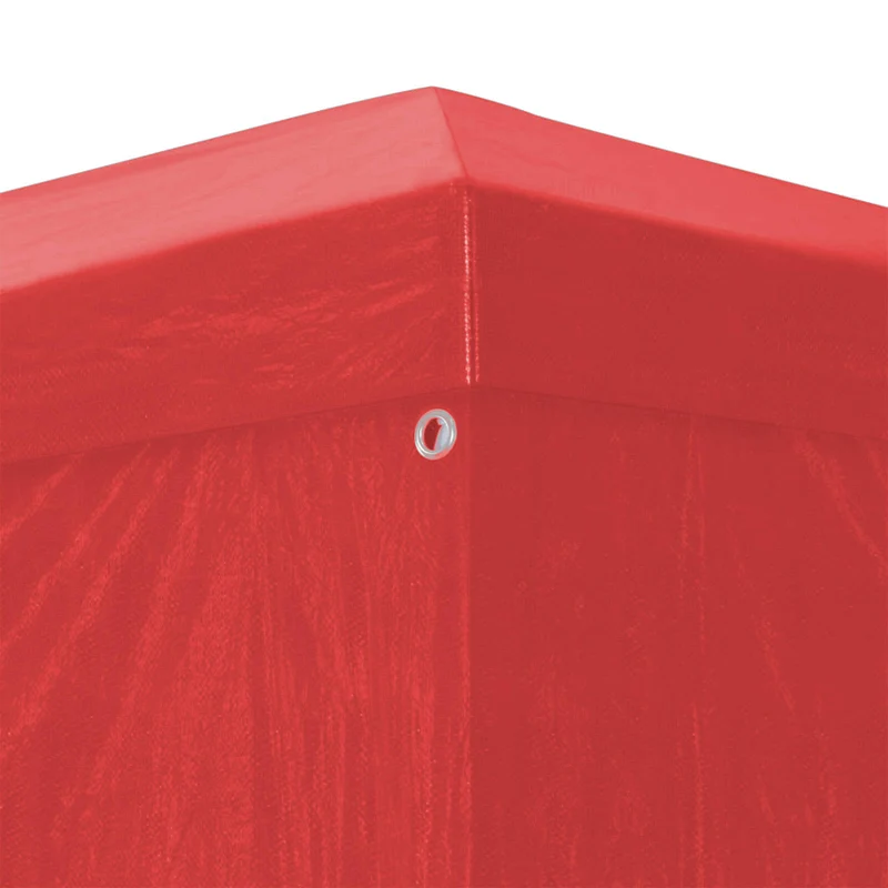 Partytent 1200 X 300 X 255 Cm Rood Pe En Staal