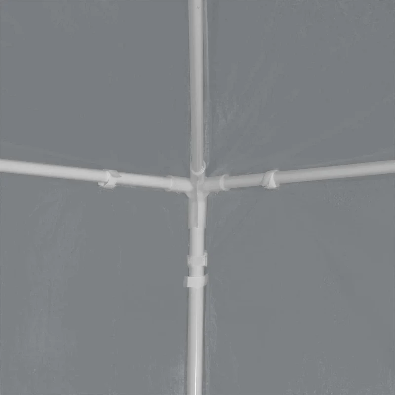 Partytent 900 X 300 X 255 Cm Lichtgrijs Pe En Staal