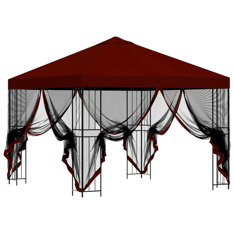 Tuin Gazebo Met Zijwanden 3 X 3 M