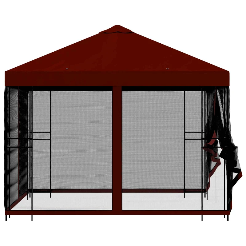 Tuin Gazebo Met Zijwanden 3 X 3 M