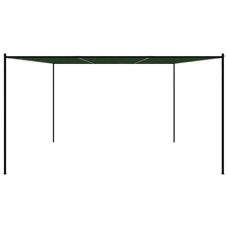 Prieel 4 X 3,98 X 2,67 M Groen Polyester En Staal