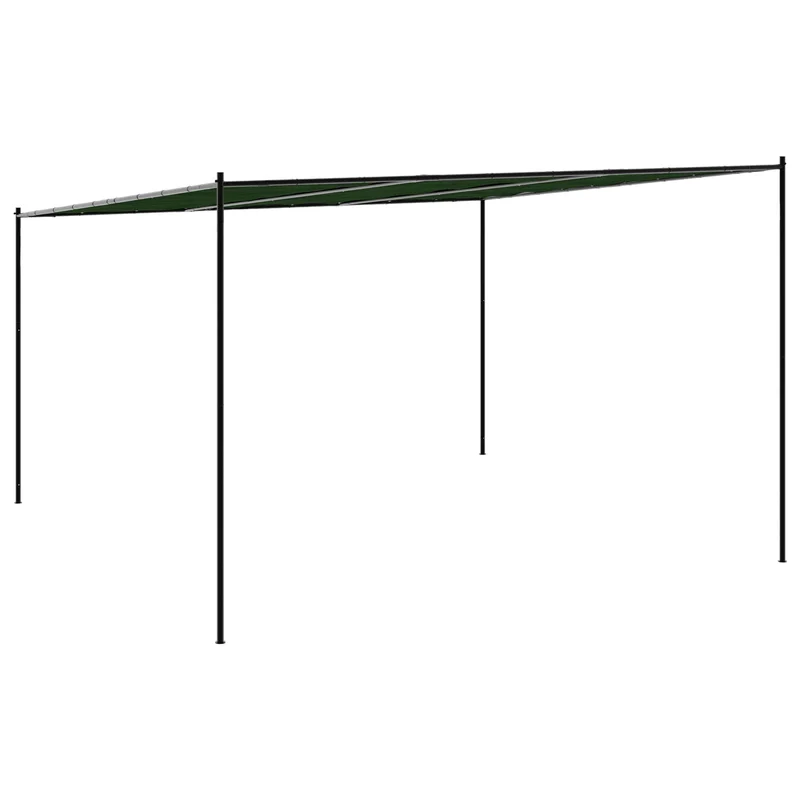 Prieel 4 X 3,98 X 2,67 M Groen Polyester En Staal