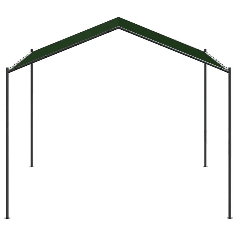 Prieel 4 X 4 X 2,6 M Taupe Polyester En Staal