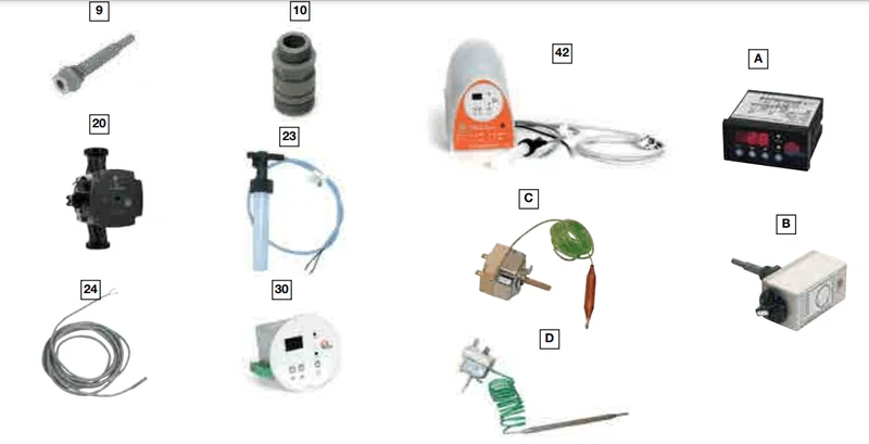 Permutador Tubular HEAT LINE + - EC/K - EC/CI - Recambios